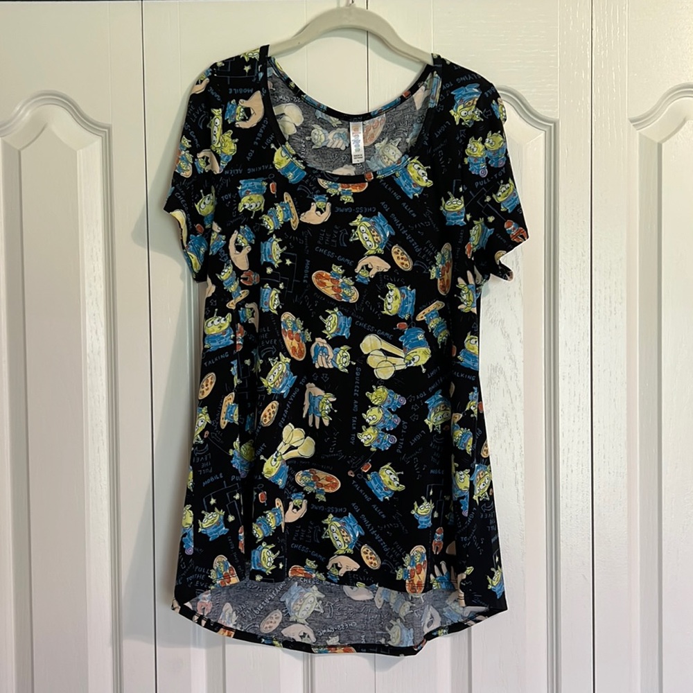 LulaRoe Toy Story Print Shirt